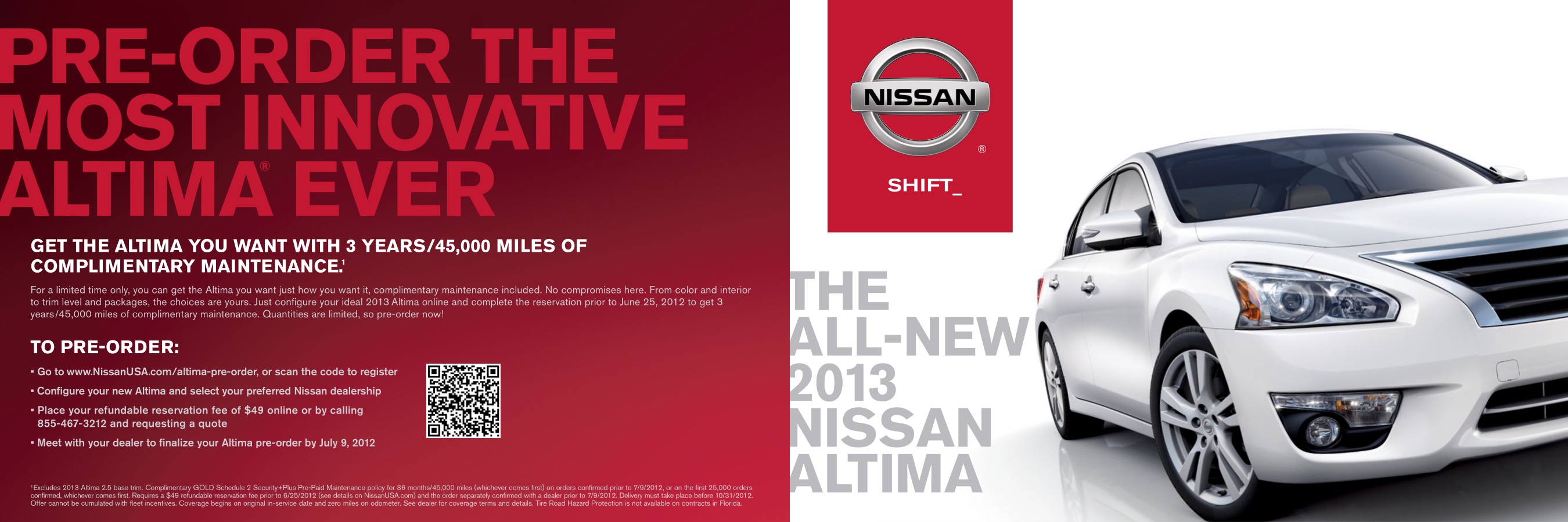 2013 Nissan Altima Brochure